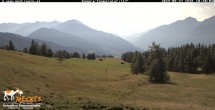 Archiv Foto Webcam Blick von Mecki&#39;s Alm Hütte auf der Faschingalm 09:00