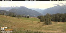 Archiv Foto Webcam Blick von Mecki&#39;s Alm Hütte auf der Faschingalm 13:00