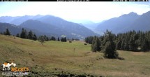Archiv Foto Webcam Blick von Mecki&#39;s Alm Hütte auf der Faschingalm 09:00