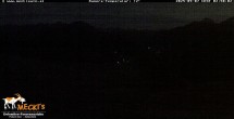 Archiv Foto Webcam Blick von Mecki&#39;s Alm Hütte auf der Faschingalm 23:00