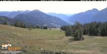 Archiv Foto Webcam Blick von Mecki&#39;s Alm Hütte auf der Faschingalm 09:00