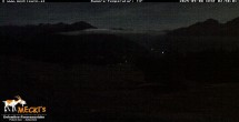 Archiv Foto Webcam Blick von Mecki&#39;s Alm Hütte auf der Faschingalm 23:00