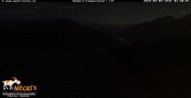 Archiv Foto Webcam Blick von Mecki&#39;s Alm Hütte auf der Faschingalm 23:00