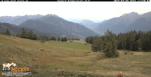 Archiv Foto Webcam Blick von Mecki&#39;s Alm Hütte auf der Faschingalm 09:00
