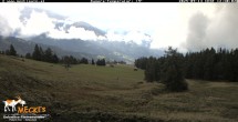 Archiv Foto Webcam Blick von Mecki&#39;s Alm Hütte auf der Faschingalm 11:00