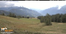 Archiv Foto Webcam Blick von Mecki&#39;s Alm Hütte auf der Faschingalm 12:00