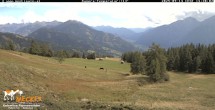 Archiv Foto Webcam Blick von Mecki&#39;s Alm Hütte auf der Faschingalm 13:00