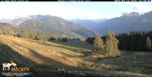 Archived image Webcam View of the Mecki&#39;s Alm mountain hut 17:00