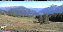 Archiv Foto Webcam Blick von Mecki&#39;s Alm Hütte auf der Faschingalm 15:00