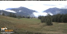 Archiv Foto Webcam Blick von Mecki&#39;s Alm Hütte auf der Faschingalm 08:00