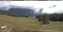 Archiv Foto Webcam Blick von Mecki&#39;s Alm Hütte auf der Faschingalm 13:00