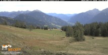 Archived image Webcam View of the Mecki&#39;s Alm mountain hut 13:00
