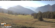 Archiv Foto Webcam Blick von Mecki&#39;s Alm Hütte auf der Faschingalm 07:00