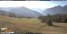 Archiv Foto Webcam Blick von Mecki&#39;s Alm Hütte auf der Faschingalm 08:00