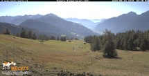 Archiv Foto Webcam Blick von Mecki&#39;s Alm Hütte auf der Faschingalm 09:00