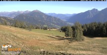Archiv Foto Webcam Blick von Mecki&#39;s Alm Hütte auf der Faschingalm 15:00