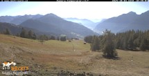 Archiv Foto Webcam Blick von Mecki&#39;s Alm Hütte auf der Faschingalm 09:00