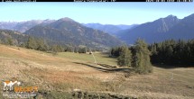 Archiv Foto Webcam Blick von Mecki&#39;s Alm Hütte auf der Faschingalm 15:00