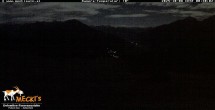Archiv Foto Webcam Blick von Mecki&#39;s Alm Hütte auf der Faschingalm 23:00