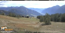 Archiv Foto Webcam Blick von Mecki&#39;s Alm Hütte auf der Faschingalm 11:00