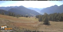 Archiv Foto Webcam Blick von Mecki&#39;s Alm Hütte auf der Faschingalm 09:00
