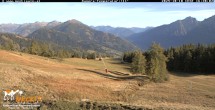 Archiv Foto Webcam Blick von Mecki&#39;s Alm Hütte auf der Faschingalm 15:00