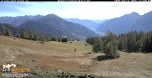 Archiv Foto Webcam Blick von Mecki&#39;s Alm Hütte auf der Faschingalm 11:00