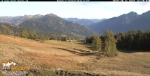 Archiv Foto Webcam Blick von Mecki&#39;s Alm Hütte auf der Faschingalm 15:00