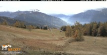 Archived image Webcam View of the Mecki&#39;s Alm mountain hut 11:00