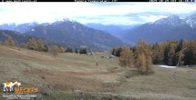 Archiv Foto Webcam Blick von Mecki&#39;s Alm Hütte auf der Faschingalm 15:00