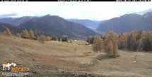 Archiv Foto Webcam Blick von Mecki&#39;s Alm Hütte auf der Faschingalm 09:00
