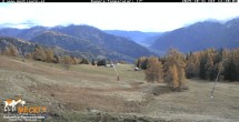Archiv Foto Webcam Blick von Mecki&#39;s Alm Hütte auf der Faschingalm 11:00