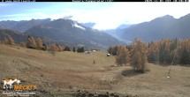 Archiv Foto Webcam Blick von Mecki&#39;s Alm Hütte auf der Faschingalm 09:00