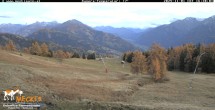 Archiv Foto Webcam Blick von Mecki&#39;s Alm Hütte auf der Faschingalm 15:00