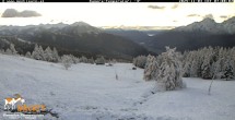 Archiv Foto Webcam Blick von Mecki&#39;s Alm Hütte auf der Faschingalm 06:00