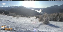 Archiv Foto Webcam Blick von Mecki&#39;s Alm Hütte auf der Faschingalm 07:00