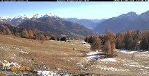 Archiv Foto Webcam Blick von Mecki&#39;s Alm Hütte auf der Faschingalm 11:00