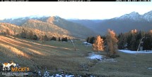 Archiv Foto Webcam Blick von Mecki&#39;s Alm Hütte auf der Faschingalm 15:00