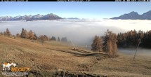 Archived image Webcam View of the Mecki&#39;s Alm mountain hut 13:00