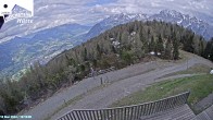 Archiv Foto Webcam Sicht von der Hochsteinhütte auf 2057 Meter 15:00