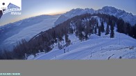 Archiv Foto Webcam Sicht von der Hochsteinhütte auf 2057 Meter 06:00