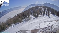 Archiv Foto Webcam Sicht von der Hochsteinhütte auf 2057 Meter 09:00