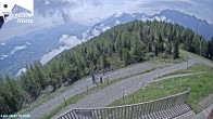 Archiv Foto Webcam Sicht von der Hochsteinhütte auf 2057 Meter 09:00