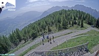 Archiv Foto Webcam Sicht von der Hochsteinhütte auf 2057 Meter 09:00