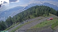 Archiv Foto Webcam Sicht von der Hochsteinhütte auf 2057 Meter 07:00