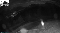 Archiv Foto Webcam Sicht von der Hochsteinhütte auf 2057 Meter 23:00