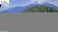 Archiv Foto Webcam Sicht von der Hochsteinhütte auf 2057 Meter 13:00