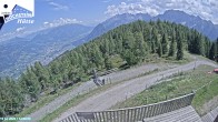 Archiv Foto Webcam Sicht von der Hochsteinhütte auf 2057 Meter 13:00