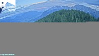 Archiv Foto Webcam Sicht von der Hochsteinhütte auf 2057 Meter 19:00