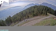 Archiv Foto Webcam Sicht von der Hochsteinhütte auf 2057 Meter 07:00